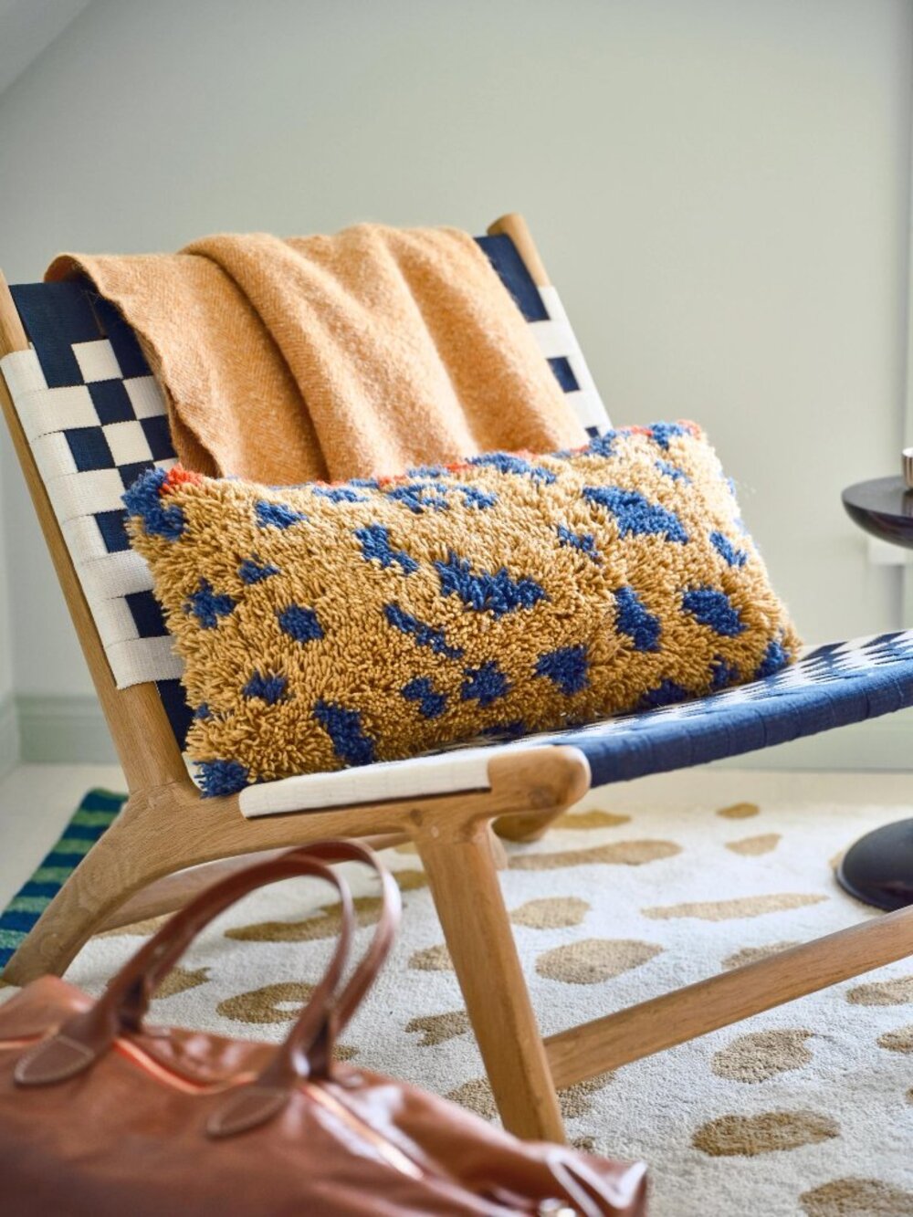 Schoolhouse Electric x Clare V. Georges Lumbar Pillow Cover - Persimmon NWT - Picture 2 of 8